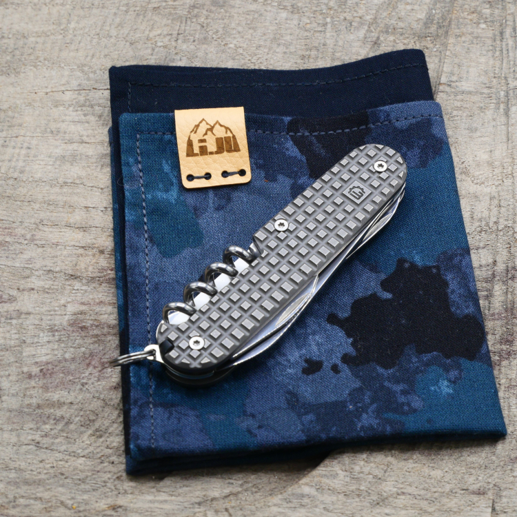 Preview: TITAN - HARDFRAGGED - used wash - COMPACT - Titan Grade 5  (Ti 6AI 4V)  - 91mm -