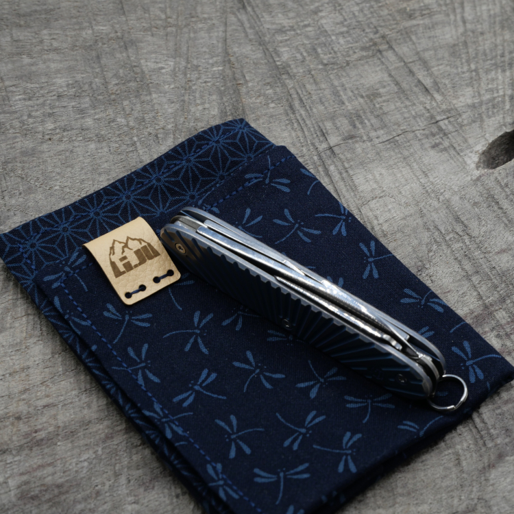 Li.JU MOD - TITAN - RISING - anodisiert, stonewashed - PIONEER - Titan Grade 5  (Ti 6AI 4V)  - 93mm