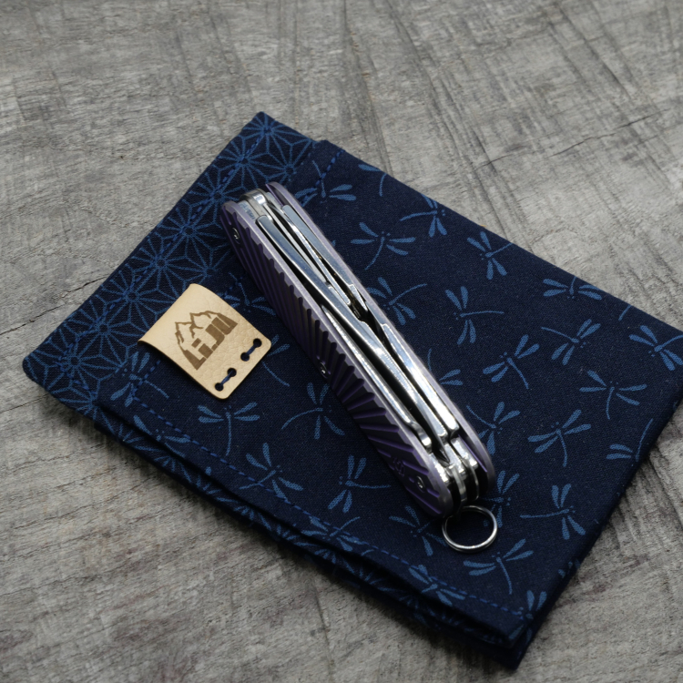 Li.JU MOD - TITAN - RISING - anodisiert, stonewashed - PIONEER X - Titan Grade 5  (Ti 6AI 4V)  - 93mm