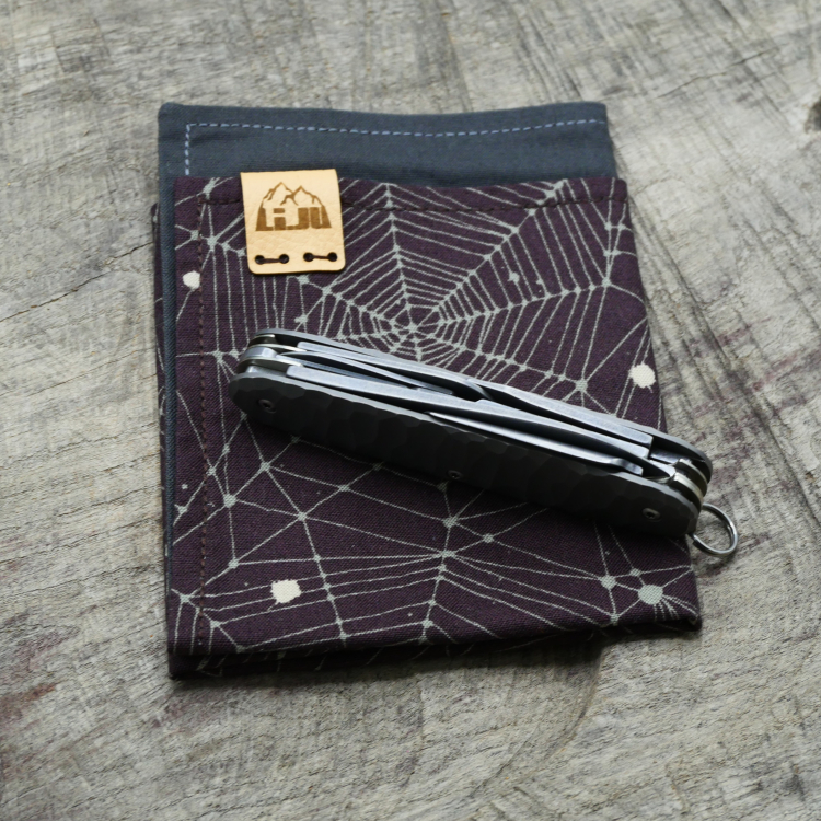 TITAN - rockfinish handmade dark wash - Taschenmesser - Titan Grade 5  (Ti 6AI 4V)  - 93mm