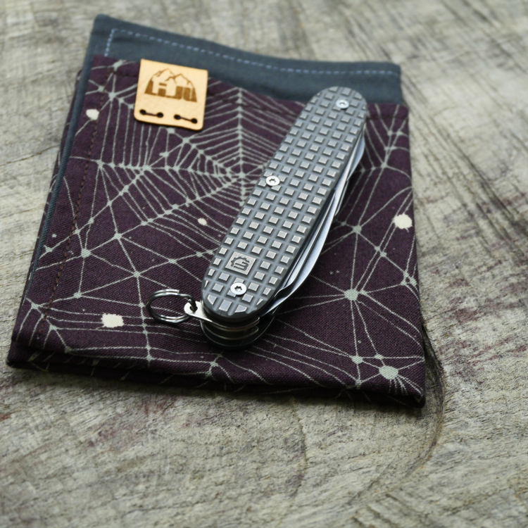 Preview: TITAN - HARDFRAGGED - used wash - montiertes Taschenmesser - Titan Grade 5  (Ti 6AI 4V)  - 93mm