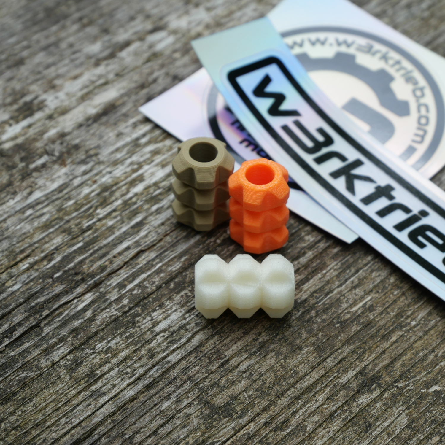 3D printed- BEAD - FRAG medium - set of three