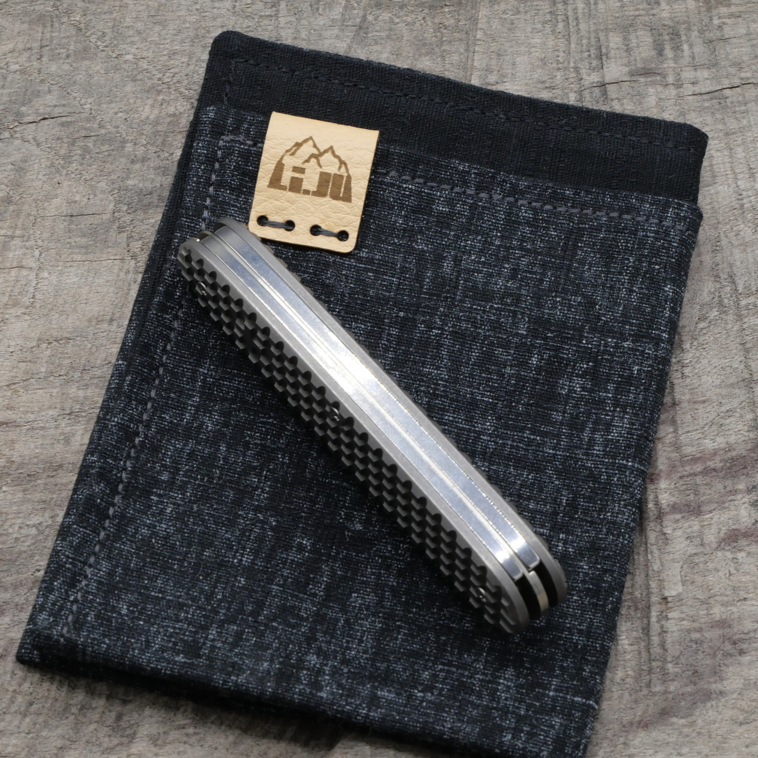 TITAN - HARDFRAGGED dark wash - ELECTRICIAN - Titan Grade 5  (Ti 6AI 4V)  - 93mm