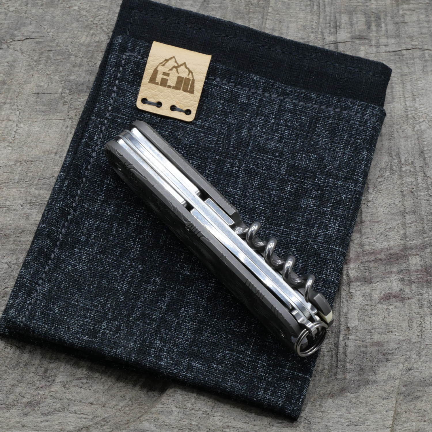 TITAN - TOPO geschraubt - CAMPER - Titan Grade 5  (Ti 6AI 4V)  - 91mm