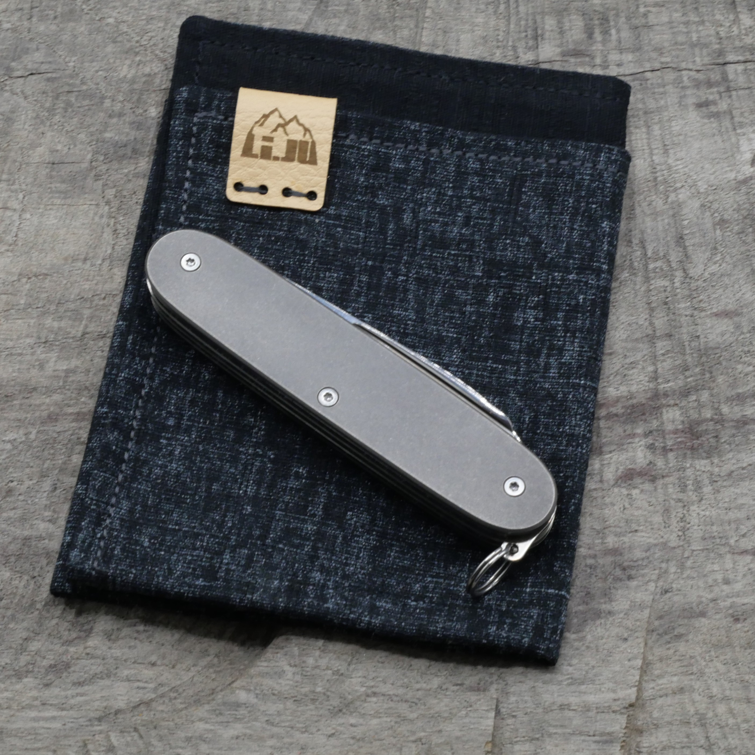 TITAN - SLIM CUTOUT FLASH used wash - PIONEER X - Titan Grade 5  (Ti 6AI 4V)  - 93mm